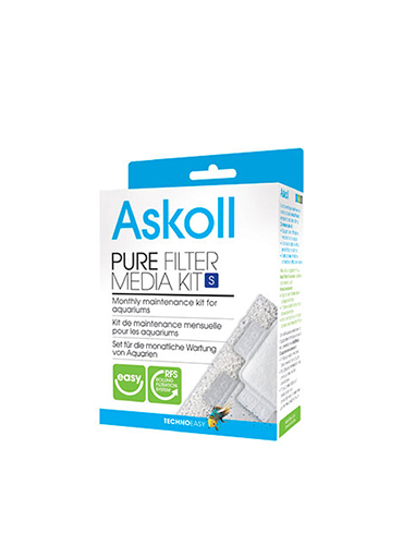 Mousse filtration Askoll Pure in S media kit Askoll