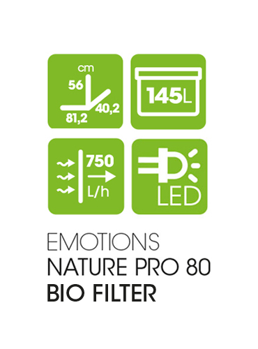CIANO EMOTIONS NATURE PRO BIO FILTER 60 | 80