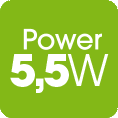 Potenza 5,5 W