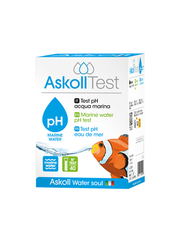 TEST pH acqua marina